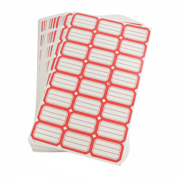 50 sheets self adhesive label stickers