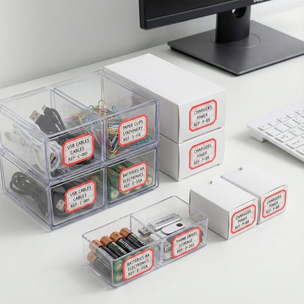 1 sheets self adhesive label stickers