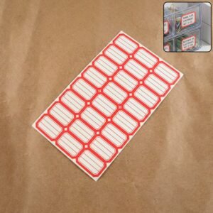 1 sheets self adhesive label stickers