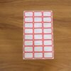 1 sheets self adhesive label stickers