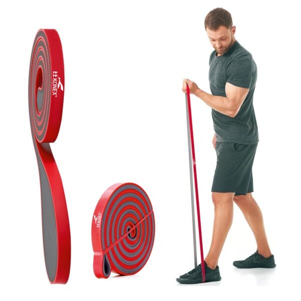 heavy duty resistance exercise band 2080Ã—13 mm
