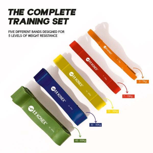 heavy duty resistance exercise band 2080Ã—13 mm
