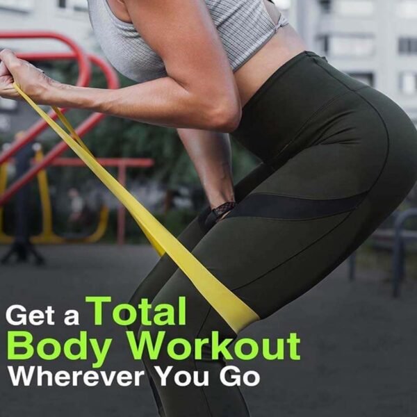 resistance loop exercise bands (5 pc)