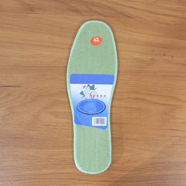 premium comfort shoe insoles for daily foot support size 42 (1 pair / mix design)