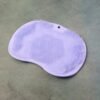 purple silicone bath massage cushion â€“ suction cup exfoliating foot scrubber & mat