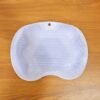 purple silicone bath massage cushion â€“ suction cup exfoliating foot scrubber & mat