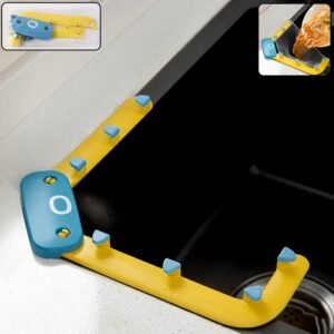 premium multipurpose kitchen sink corner filter holder set