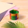 colorful snap slap bracelet toy (1 pc )