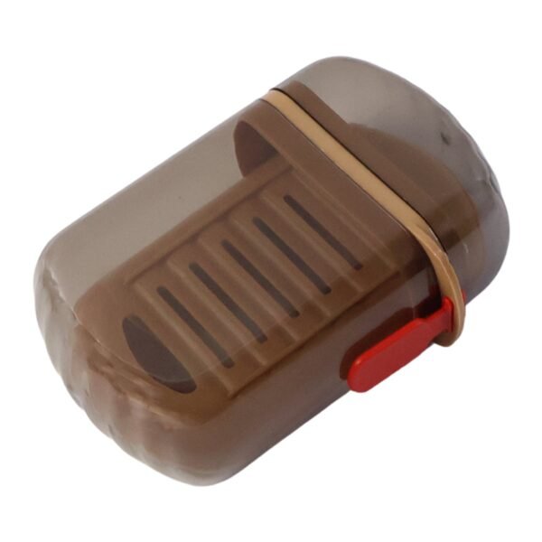 premium plastic soap box with drain tray & protective cover