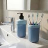 multipurpose soap dispenser with utility holder (1 set) multipurpose soap dispenser with utility holder (1 set)