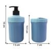 multipurpose soap dispenser with utility holder (1 set) multipurpose soap dispenser with utility holder (1 set)