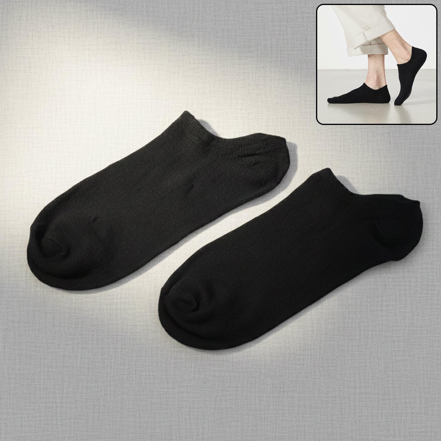 classic low cut invisible socks (1 pair / mix size & design)
