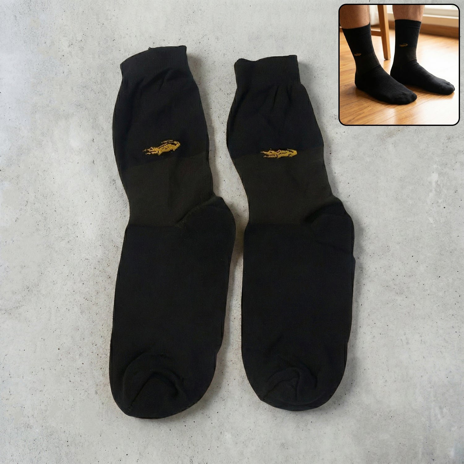 premium soft light socks (1 pair / medium)
