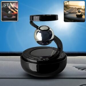 premium solar powered rotating car air freshener (1 pc)