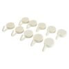 self adhesive round wall hooks (10 pc)