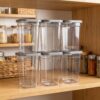 plastic multipurpose kitchen storage / fridge container (1200 ml, 6 pc) plastic multipurpose kitchen storage / fridge container (1200 ml, 6 pc)