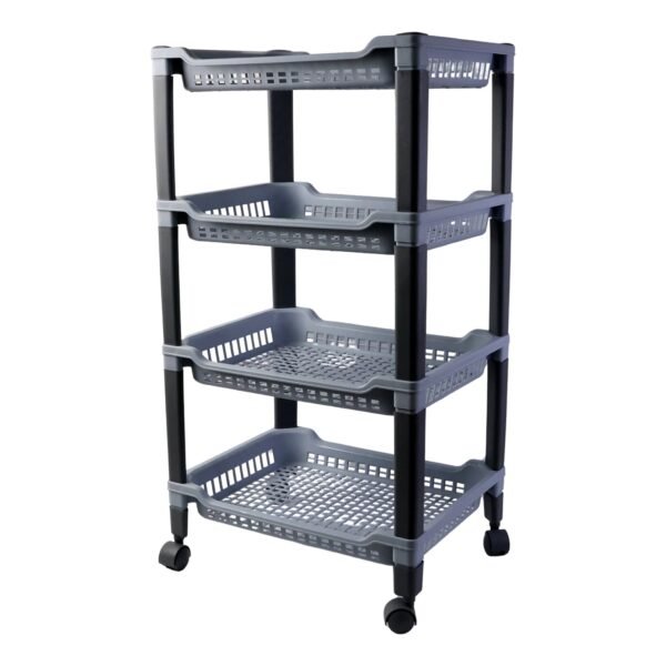 apex 4 layer big multipurpose plastic storage rack