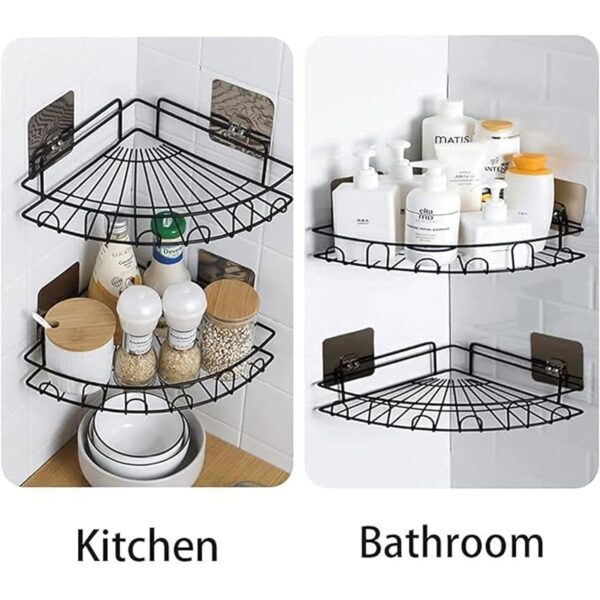 wall mounted corner bathroom storage rack (1 pc) wall mounted corner bathroom storage rack (1 pc)