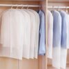 transparent garment cover bag (120 Ã— 58 cm, 1 pc)