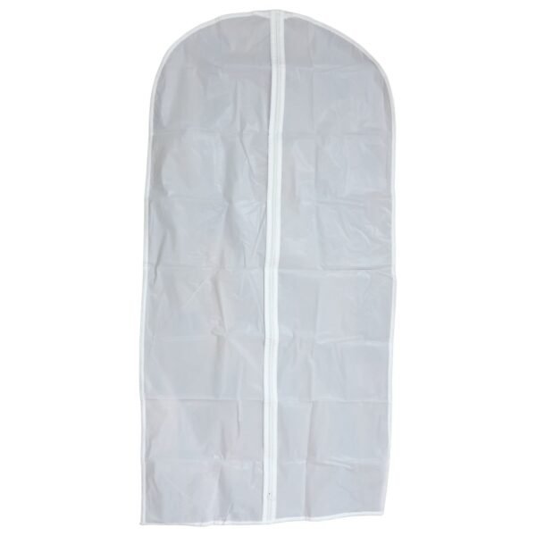 transparent garment cover bag (120 Ã— 58 cm, 1 pc)
