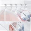 transparent garment cover bag (120 Ã— 58 cm, 1 pc)