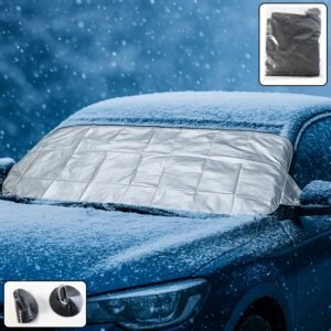 universal car windshield snow & sun protection cover (145Ã—70 cm)