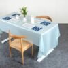waterproof disposable plastic table cover 137 Ã— 183 cm