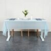 waterproof disposable plastic table cover 137 Ã— 183 cm