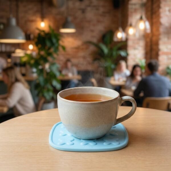 heat resistant multipurpose cup coaster & hot pot pad set (2 pc)