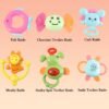 play cart tiny joys rattle toy set â€“ 6 in 1 baby rattles