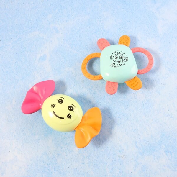 play cart tiny joys rattle toy set â€“ 6 in 1 baby rattles