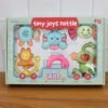 play cart tiny joys rattle toy set â€“ 6 in 1 baby rattles