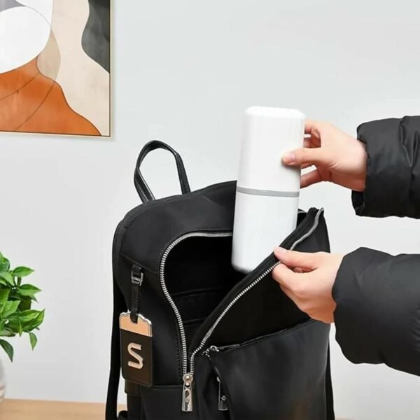 plastic hygienic toothbrush travel portable case (2 pc)