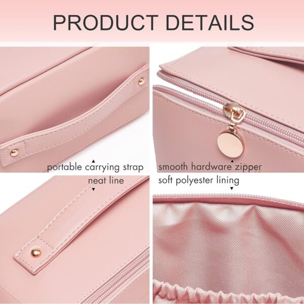 portable multipurpose cosmetic storage pouch (1 pc)