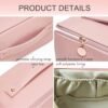 portable multi compartment makeup & toiletry organizer pouch (1 pc)
