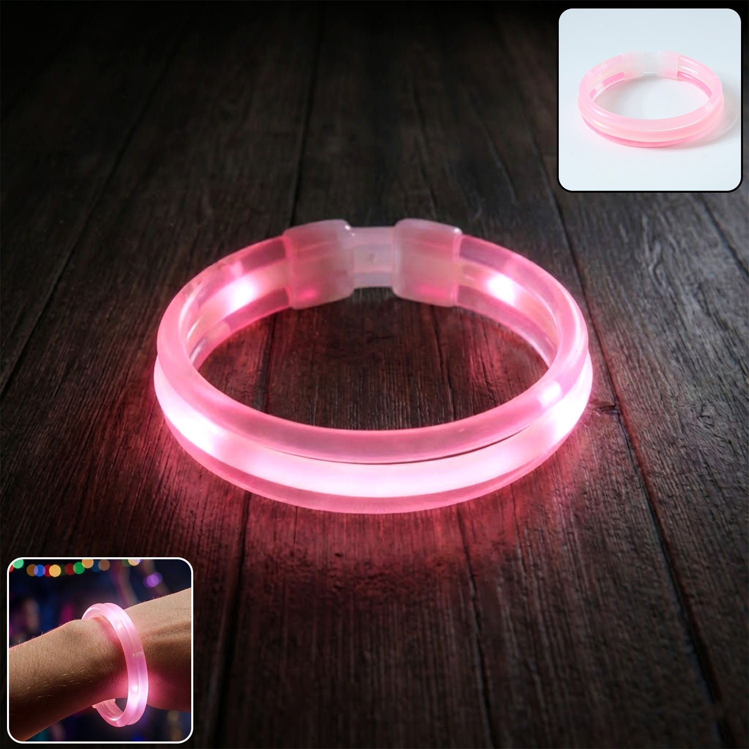 3 in 1 glow bracelet (1 pc)