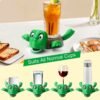 cute plastic turtle cup coaster (1 pc)