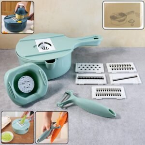 multi function vegetable cutter & grater set