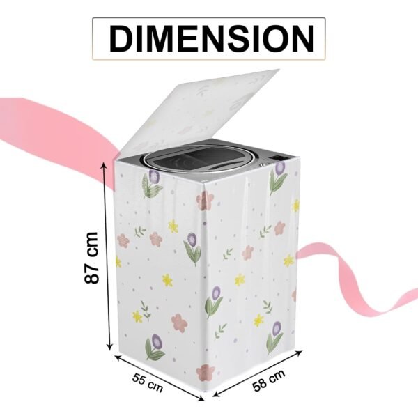 printed protective washing machine cover for top load (55 × 58 × 87 cm) printed protective washing machine cover for top load (55 × 58 × 87 cm)
