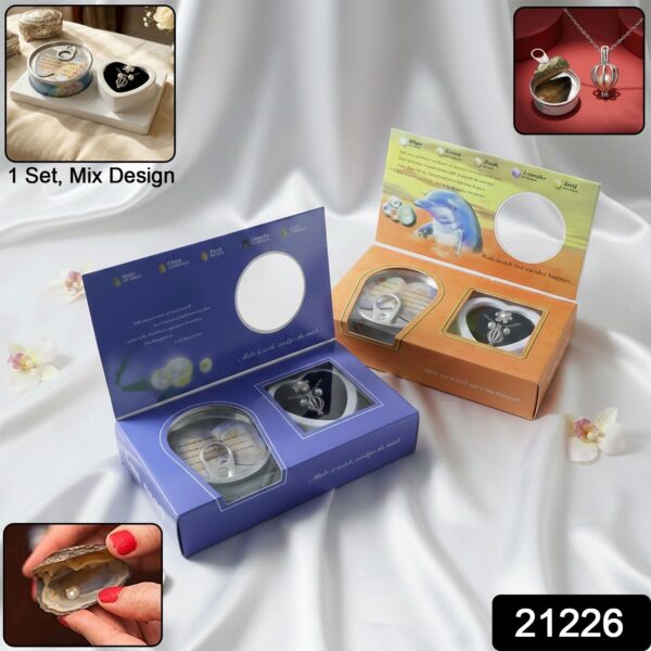 wish pearl necklace gift set (1 set / mix desgin)