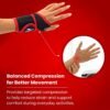 adjustable wrist support brace (1 pc)
