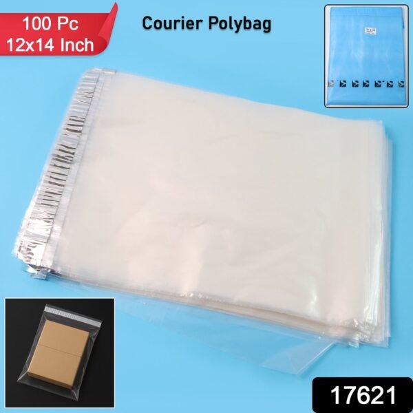 self adhesive courier polybags (12x14 inch / 100 pc)