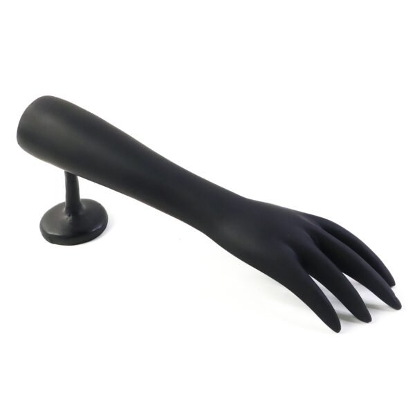 elegant black hand shaped jewelry display stand (1 pc)