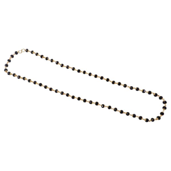 traditional black beads mangalsutra style necklace for women (1 pc) traditional black beads mangalsutra style necklace for women (1 pc)