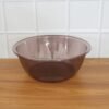 transparent multipurpose mixing and serving bowl (25 x 25 cm, 1 pc)