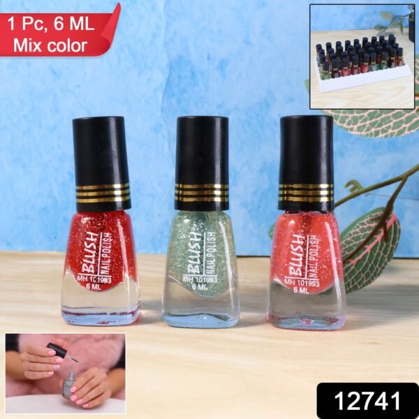 blush jari mini nail polish (mix color / 6 ml / 1 pc)