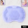 purple silicone bath massage cushion â€“ suction cup exfoliating foot scrubber & mat