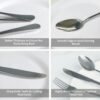 premium stainless steel polished cutlery set (24 pc)