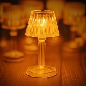 2in1 transparent mini crystal table lamp with reflection light 2in1 transparent mini crystal table lamp with reflection light