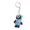 cute character themed soft silicone keychain (mix desgin / 1 pc)